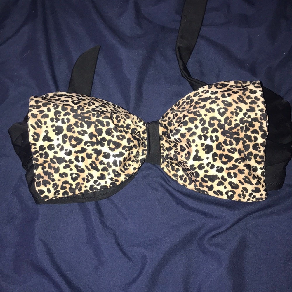 Big Bow strapless bikini